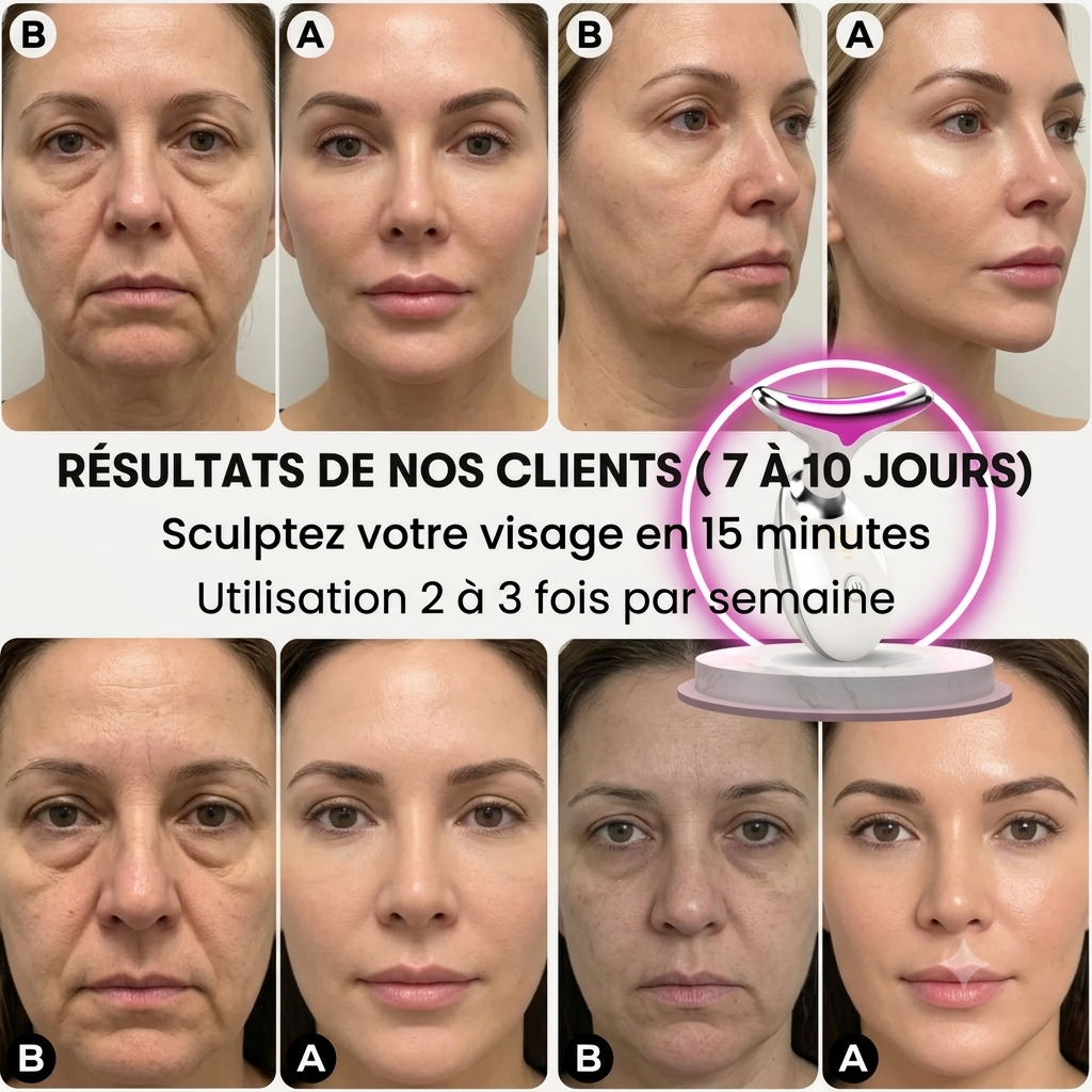 Masseur électrique du visage